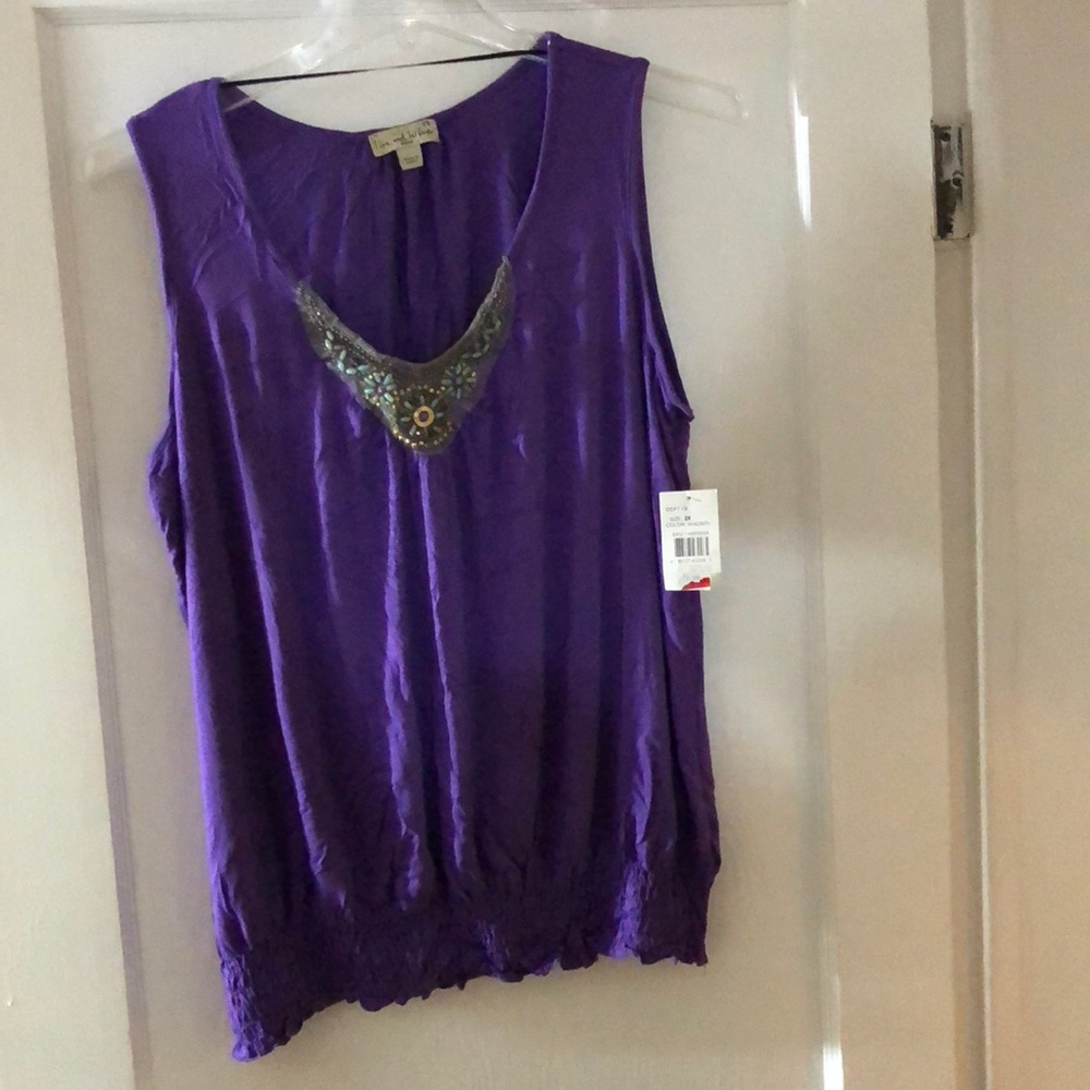NWT purple tank